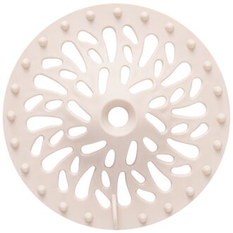 1Pcs Floor Drains Haar Catchers Filter Badkamer Riool Ronde Gootsteen Zeef Bad Douche Water Stopper Deodorant Plug wit