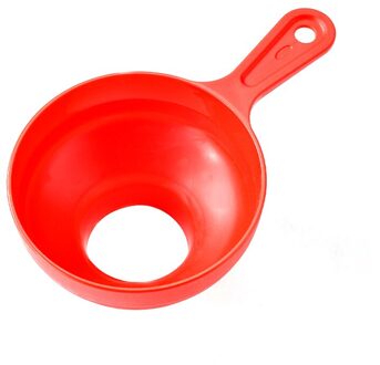 1Pcs Food Grade Trechter Vouwen Telescopische Trechter Keuken Olie Trechter Jam Trechter Vullen Brede Mond Trechters Keuken Accessoires rood 1stk