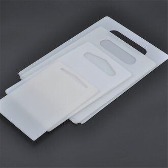 1Pcs Fruit Plastic Snijplank Creatieve Multifunctionele Snijplank Keuken Gadget Antislip Pp Snijplank 18.5cmx12.1cm
