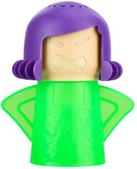 1Pcs Funny Magnetron Stoomreiniger Vulkaan Keuken Cleaning Tools Mama Magnetron Cleaner Keukenapparatuur Oven 03