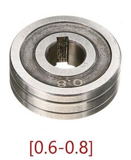 1Pcs Gekartelde Groef Mig Lasser Draadaanvoer Drive Roller Roll Onderdelen 0.6/0.8 0.8/1.0 Lasdraad voeden Roll 0 6 0 8