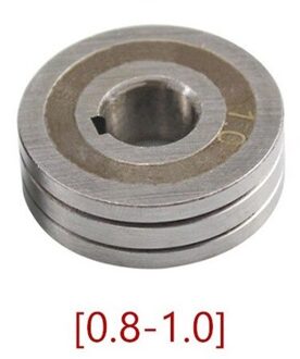 1Pcs Gekartelde Groef Mig Lasser Draadaanvoer Drive Roller Roll Onderdelen 0.6/0.8 0.8/1.0 Lasdraad voeden Roll 0 8 1 0