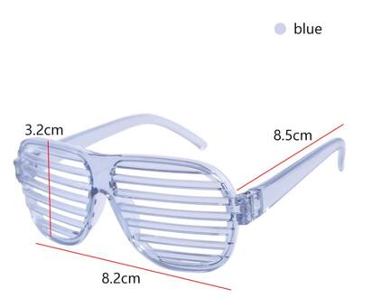 1Pcs Glazen Huisdier Kat Persoonlijkheid Grappig Halloween Kat Levert Accessoires Jaloezieën Hond Bril Decoratie Props Accessoires blauw