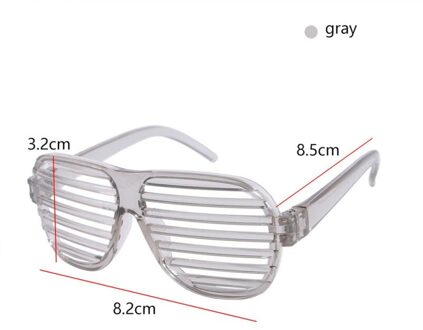 1Pcs Glazen Huisdier Kat Persoonlijkheid Grappig Halloween Kat Levert Accessoires Jaloezieën Hond Bril Decoratie Props Accessoires grijs