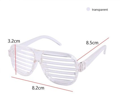 1Pcs Glazen Huisdier Kat Persoonlijkheid Grappig Halloween Kat Levert Accessoires Jaloezieën Hond Bril Decoratie Props Accessoires transparant