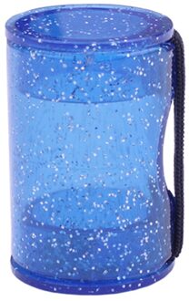 1Pcs Glitter Vinger Hamer Zand Shaker Akoestische Gitaren Ukulele Ritme Zand Bell Maracas Instrumenten Duurzaam Muzikale Accessoires blauw