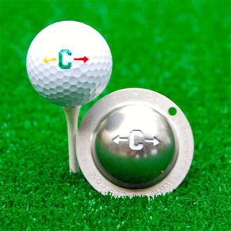 1Pcs Golf Scribe Accessoires Levert Transparante Golfbal Groene Lijn Clip Liner Marker Pen Template Alignment Marks Tool 03