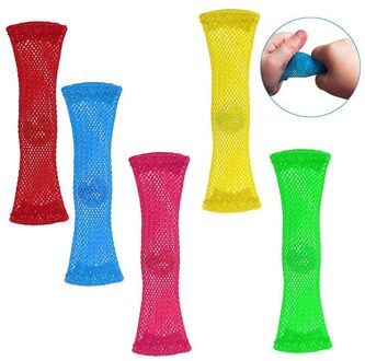1Pcs Grappig Edc Stress Relief Hand Fidget Speelgoed Knikkers Bal Autisme Adhd Angst Therapie Speelgoed geel