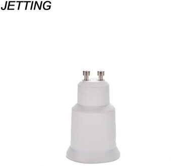 1Pcs GU10 Om E27 Led Light Bulb Lamp Holder Adapter Plug Gloeilamp Adapter Lamp Holder Converter Socket Warmte-Slip Materiaal