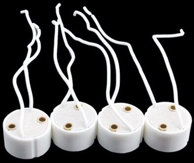 1Pcs GU10 Socket Houder Keramische Led Halogeen Lamp V4M4 Socket Licht Houder Base W9T5