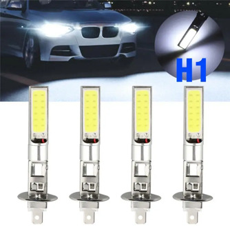 1Pcs H1/H3 CREE LED Car Headlight Driving Light Lamp Bulb White 6000K Automobile Super Bright Auto Car Lighting Lamp