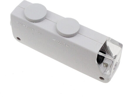 1Pcs Handheld 160X-200X Vergroting Zoom Len Geleid Verlichte Lamp Pocket Microscoop Vergrootglas Loupe