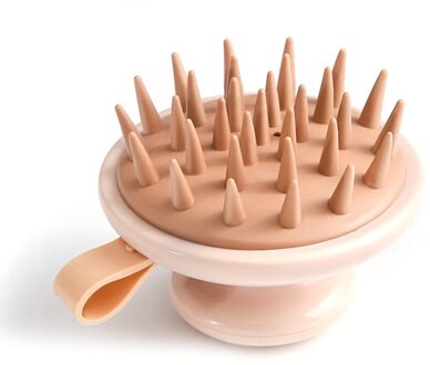 1Pcs Handheld Hoofdhuid Meridiaan Shampoo Massage Borstel Douche Haar Kam Borstel Draagbare Shampoo Borstel Haarverzorging Kam