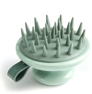 1Pcs Handheld Hoofdhuid Meridiaan Shampoo Massage Borstel Douche Haar Kam Borstel Draagbare Shampoo Borstel Haarverzorging Kam