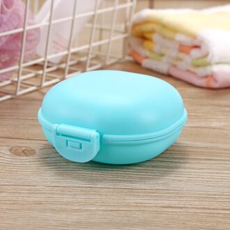 1Pcs Handige Groene Zeep Doos Draagbare Zeepkist Reizen Wandelen Houder Container Zeepkist Plastic Zeepkist Zeepdispenser rack