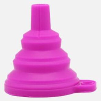 1Pcs Handige Opvouwbare Siliconen Trechter Bead Container Diamant Borduurwerk Milieu Mosaictool Diamant Schilderij Accessoires