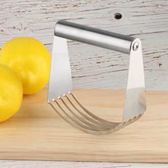 1Pcs Handleiding Deeg Blender Multifunctionele Rvs Boter Gebak Meel Mixer Druk Brood Bakken Tools Keuken Accessoires