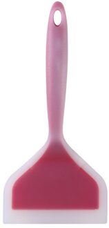 1Pcs Handvat Siliconen Pannenkoeken Schop Spatel Siliconen Pannenkoeken Schop Anti-aanbak Breed Turner Te Schoon Huishouden Keuken Gereedschap 6