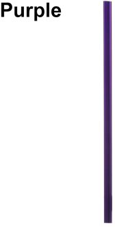 1Pcs Hartvormige Rietje Milieuvriendelijke Herbruikbare Metalen Rietjes Keuken Accessoires Bar Tool 304 Rvs paars