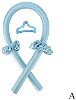 1Pcs Heatless Curling Staaf Hoofdband Krullen Lint Haar Rollen Slapen Zachte Hoofdband Lui Haarkrulspelden Diy Haar Styling Tools