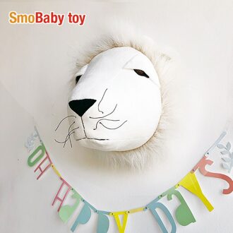 1Pcs Heldere Muur Mount Leeuw/Olifant/Giraffe Knuffels Kinderen Kinderkamer Muur Opknoping Home Decoratie Verjaardag