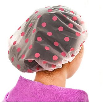 1Pcs Herbruikbare Slapen Cap Passen Slaap Night Cap Head Cover Hoed Vrouwen Badmuts Badkamer Douche Hoed Cover Haar styling Tools 09