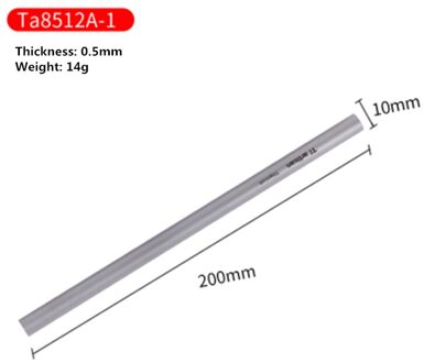 1Pcs Herbruikbare Titanium Rietje Stevige Rechte Drinkt Stro Met Cleaner Brush Voor Sap Mokken Tiartisan Ta8512A-1