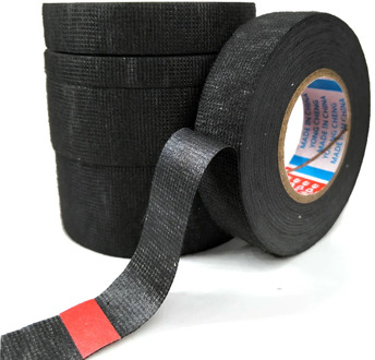 1PCS High Temperature Resistant Velvet Harness Tape Is A Strong Flame-retardant Insulating Tape To Prevent Cable Leakage