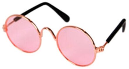 1Pcs Hond Bril Voor Huisdier Producten Eye-Wear Hond Huisdier Zonnebril Foto Props Accessoires Huisdier levert Kat Bril roze