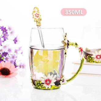 1Pcs Hots 3D Pyrex Glas Bier Espresso Koffie Beker Handgemaakte Bier Mok Thee Cup Whisky Glas Drinken Luxe geschenkdoos Bts 03 / 320ML