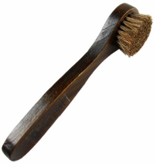 1Pcs Houten Lange Handvat Schoen Borstels Voor Boot Polish Applicator Polish Dauber Schoen Cleaner