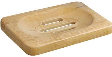 1Pcs Houten Zeepbakje Creatieve Houten Natuurlijke Bamboe Zeepbakje Draagbare Bamboe Lade Houder Badkamer Keuken Opslag Houder