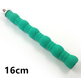 1Pcs Huisdier Vogel Speelgoed Papegaai Kauwen Slijpen Klauw Stand Zitstokken Kooi Valkparkiet Parkiet Kleurrijke Opknoping Stand Speelgoed Vogel Benodigdheden groen