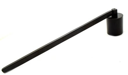 1Pcs Kaars Lont Brandblusser Oil Lamp Wick Cover Rvs Kaars Trimmer Cutter Dipper Kaars Bel Geurkaars Tool zwart