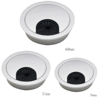 1Pcs Kabel Gat Covers Ronde Computer Bureau Grommet Kabelopening Covers Meubels Hardware Outlet Poort Oppervlak Lijn Uitzoeken gereedschap 50mm
