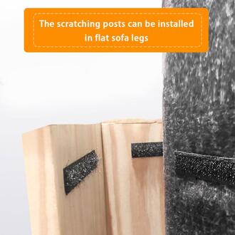 1PCS Kat Krassen Board Huisdier Kitten Muur Hoek Krassen Mat Post Boom Scratcher Sisal Hennep Kitty Kat Klimmen frame