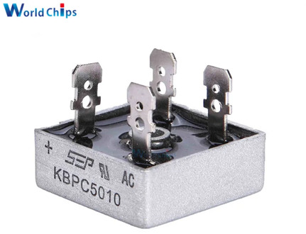 1PCS KBPC5010 50A 1000V Diode Bridge Rectifier Diode KBPC 5010 Power Rectifier Diode Electronic Componentes
