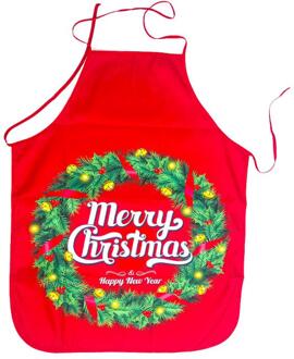 1pcs Kerst Volwassen Santa Schort Xmas Home Keuken Koken Funny Party Decoraties Kerst Jaar Diner Party Decor Schort 01