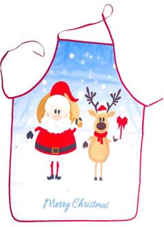 1pcs Kerst Volwassen Santa Schort Xmas Home Keuken Koken Funny Party Decoraties Kerst Jaar Diner Party Decor Schort 06