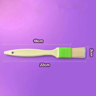 1Pcs Keuken Accessoires Gebak Borstel Multifunctionele Food Grade Bbq Cake Borstels Bedruipen Gereedschap Plastic Handvat Draagbare