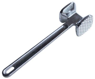 1Pcs Keuken Gadgets Multifunctionele Vlees Hamer Twee Kanten Losse Vleesvermalsers Draagbare Steak Varkensvlees Gereedschappen Aluminiumlegering