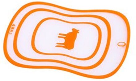 1Pcs Keuken Hakblok Snijplank Antislip Frosted Antibacteria Plastic Keuken Gadgets Tool Fruit Groente Vlees