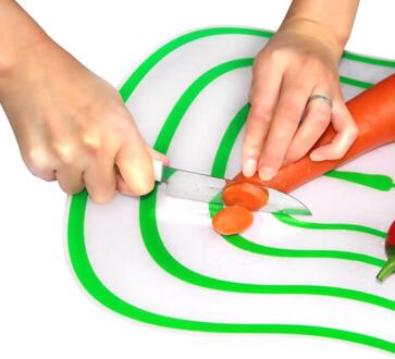 1Pcs Keuken Hakblokken Tool Flexibele Antislip Frosted Snijplank Groente Vlees Gereedschap Snijplanken Keuken Gereedschap