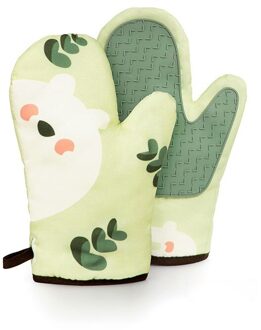 1Pcs Keuken Isolerende Handschoenen Oven Geïsoleerde Vinger Handschoenen Koken Magnetron Antislip Clip Pot Rack Keuken Bakken Tools bbq 01