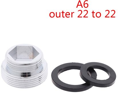 1Pcs Keuken Kraan Adapter Waterzuiveraar Adapter Beluchter Adapter Kraan Vervanging Tool Waterzuiveraar Accessoires 06