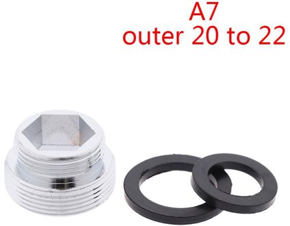 1Pcs Keuken Kraan Adapter Waterzuiveraar Adapter Beluchter Adapter Kraan Vervanging Tool Waterzuiveraar Accessoires 07