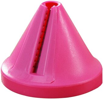 1Pcs Keuken Trechter Model Spiral Slicer Groente Shred Wortel Radijs Cutter Gadgets Versnipperd Keuken Accessoires rood