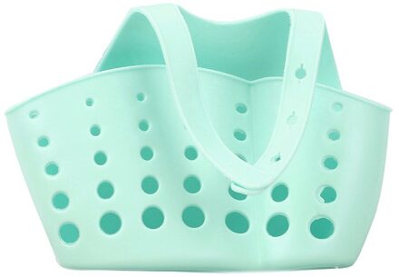 1Pcs Keuken Vaatdoek Spons Opbergtas Sink Houder Zeep Draagbare Home Opknoping Afvoer Mand Bad Opslag Gereedschap 4 Kleuren #