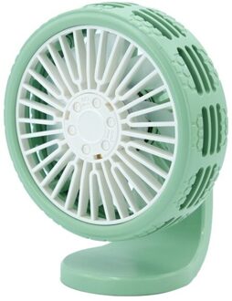 1Pcs Kleine Mini Usb Auto Fan Draagbare Dashboard Ventilator Voor 12V-24V Auto 'S En Vrachtwagens Auto interieur Accessoires Auto Fan groen
