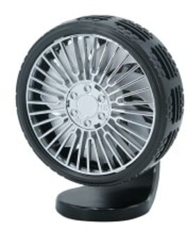 1Pcs Kleine Mini Usb Auto Fan Draagbare Dashboard Ventilator Voor 12V-24V Auto 'S En Vrachtwagens Auto interieur Accessoires Auto Fan zwart